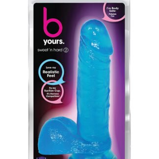 Blush B Yours Sweet n Hard 2 w/Suction Cup - Blue