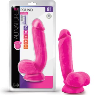 Blush Au Naturel Bold Pound 8" Dildo - Pink