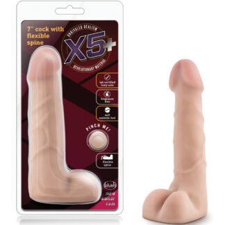 Blush X5 Plus 7" Cock w/Flexible Spine