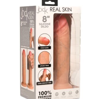 Curve Toys Jock Real Skin Silicone 8" Dildo