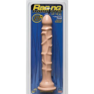 Raging Hard Ons Slimline 8" Dong w/Suction Cup