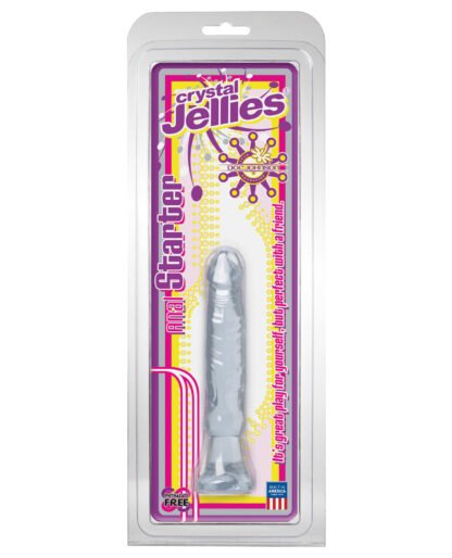 Crystal Jellies 5.5" Anal Starter - Clear