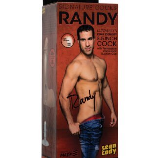 Signature Cocks ULTRASKYN 8.5" Cock w/Removable Vac-U-Lock Suction Cup - Randy