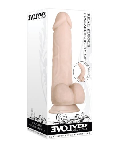 Evolved Real Supple Poseable Girthy 8.5”