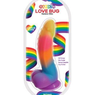 Love Bug Dildo - Rainbow