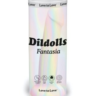 Love to Love Curved Suction Cup Dildolls Fantasia - Asst Colors