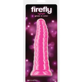 Firefly Nymph Glow in the Dark Dildo - Pink