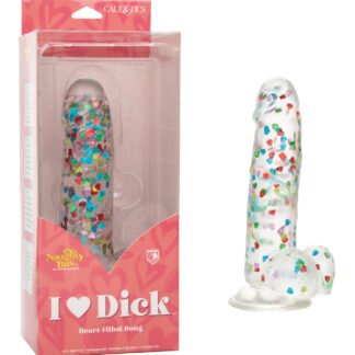 Naughty Bits I Love Dick Heart Filled Dong - Multicolor
