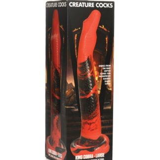 Creature Cocks King Cobra Large Silicone Dildo